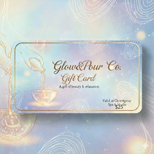 Glow&pour Gift card