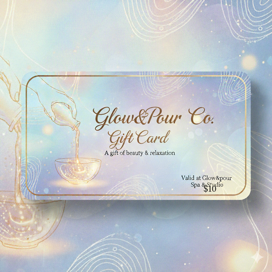 Glow&pour Gift card