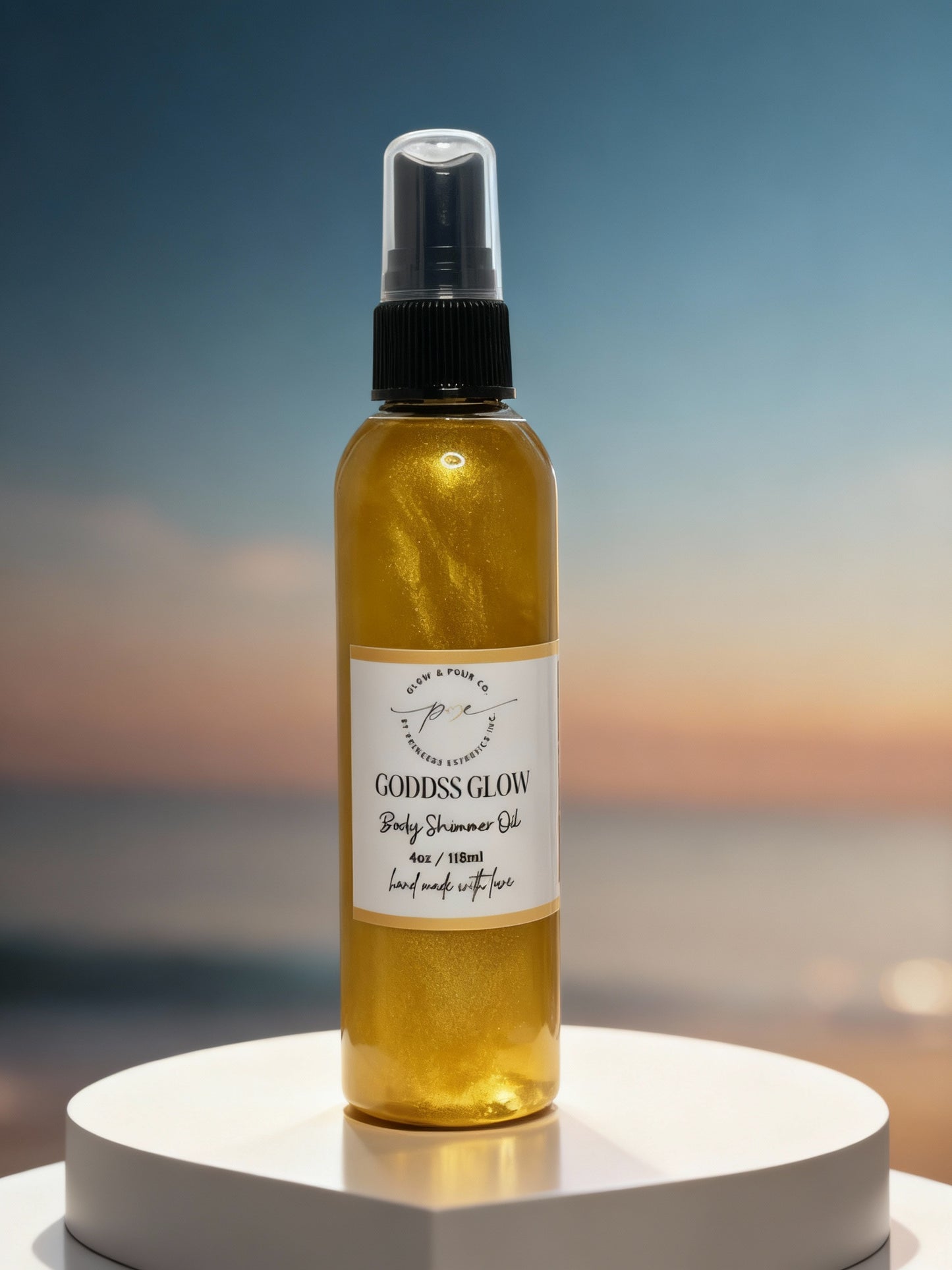 Lady's Body Shimmer Perfume oil